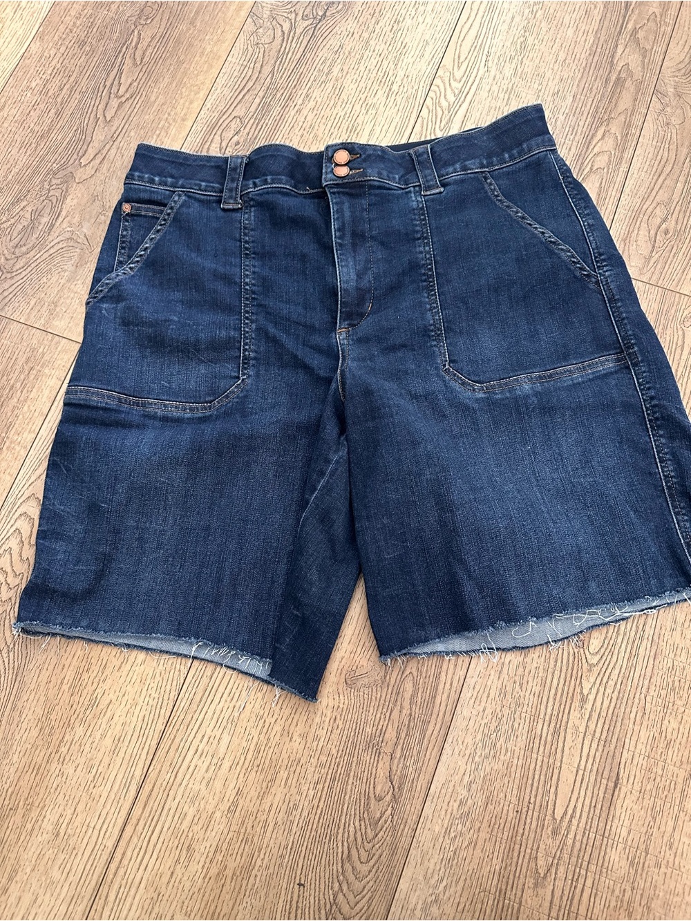 Democracy “Ab Technology” Denim Shorts